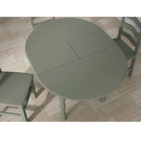 Mesa Extendida Provenzal Redonda gris