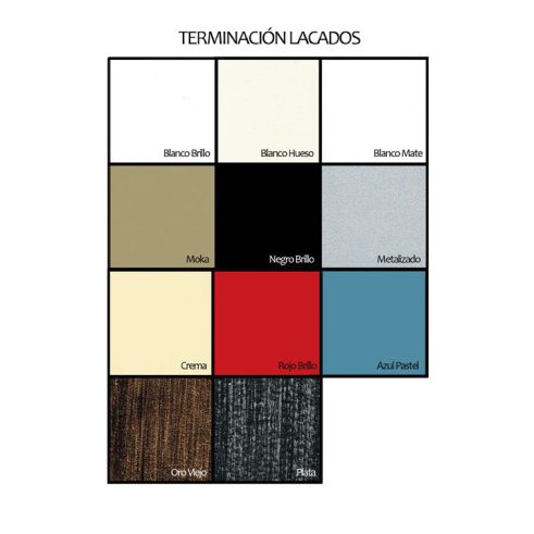 Colores Lacado Madera